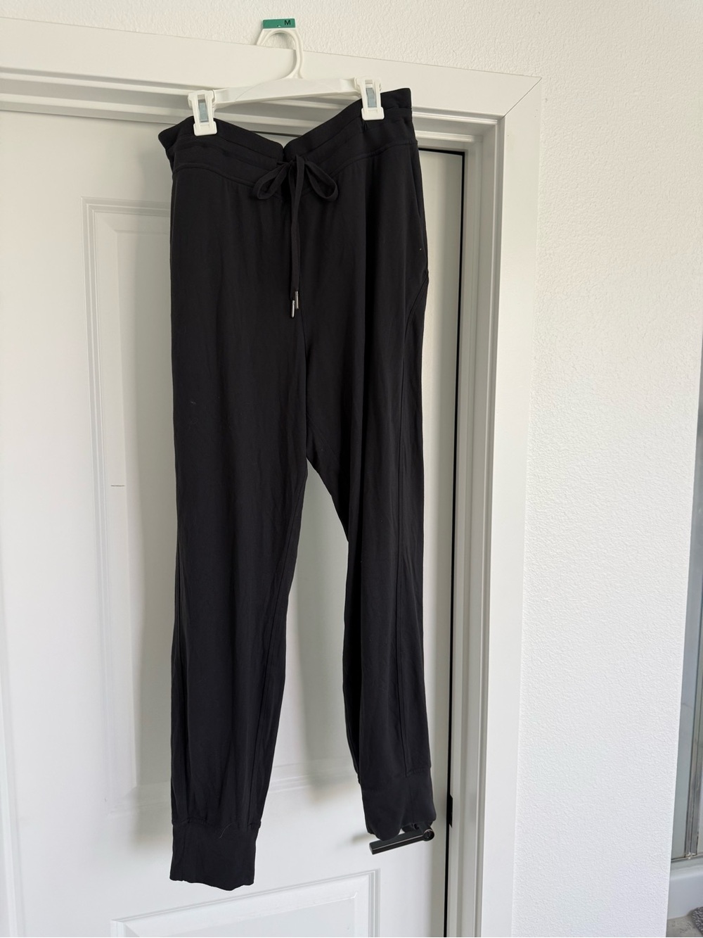 lululemon athletica Black Slim Drawstring Joggers